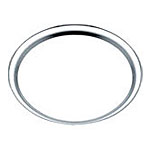 Bandeja Redonda em Aço Inox - a granel