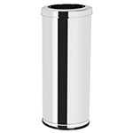 Cesto para Lixo com Corpo em Aço Inox e Aro em ABS Cromado 30L